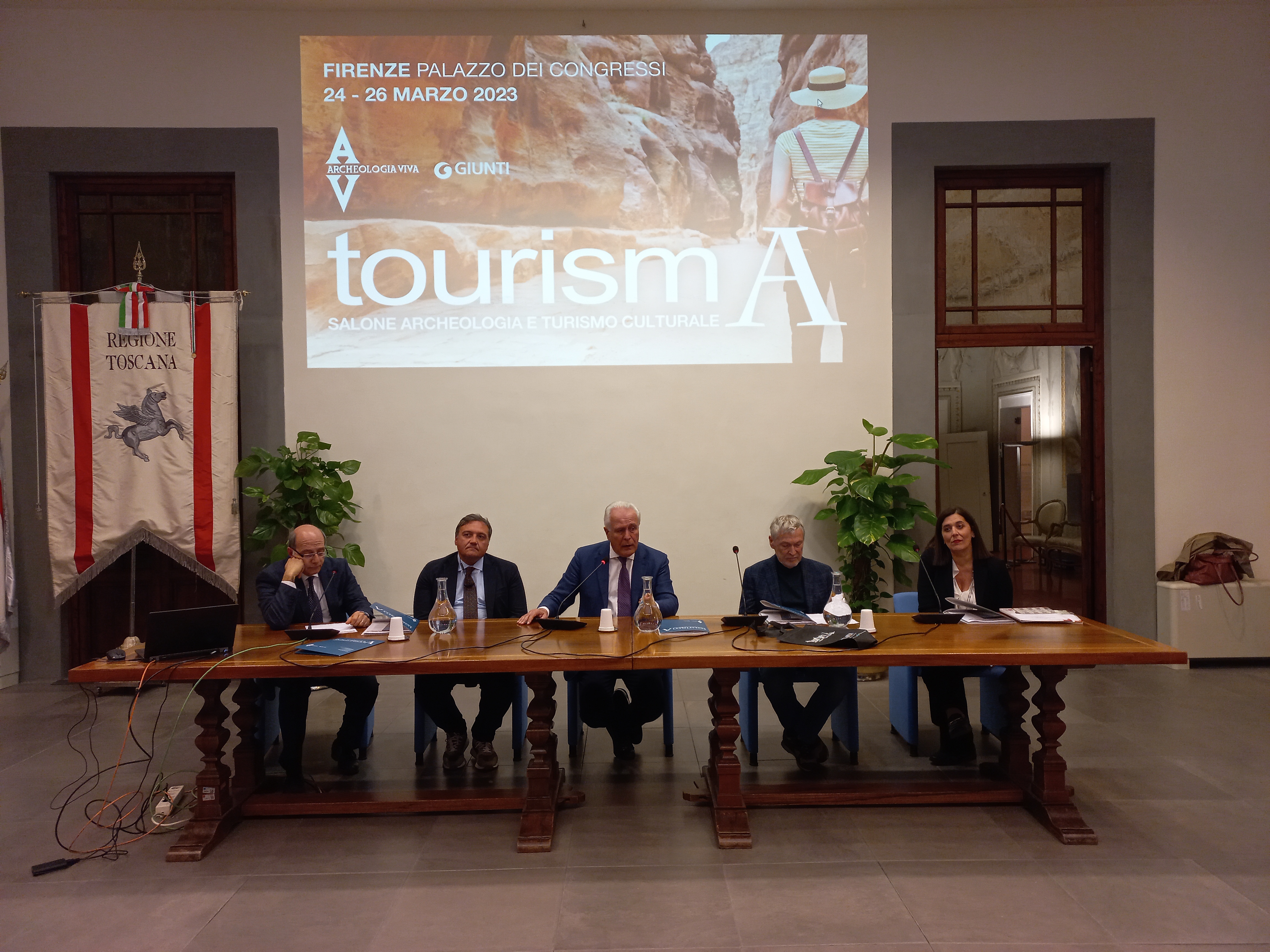 Immagine Archeologia e turismo culturale, presentata tourismA a Palazzo Strozzi Sacrati